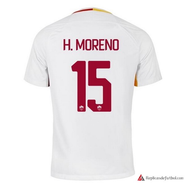 Camiseta AS Roma Segunda equipación H.Moreno 2017-2018